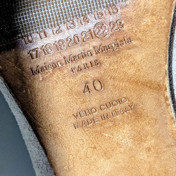 Maison Martin Margiela Snakeskin Suede Ankle Boots – Made in Italy - Picture 7 of 11